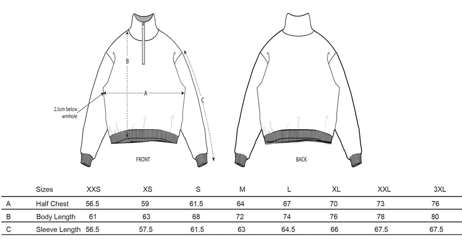 Product Size Guide
