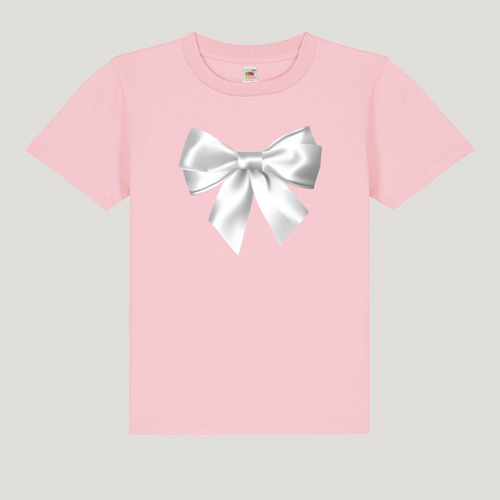 LOOZE Baby Tee - Silver Sløjfe