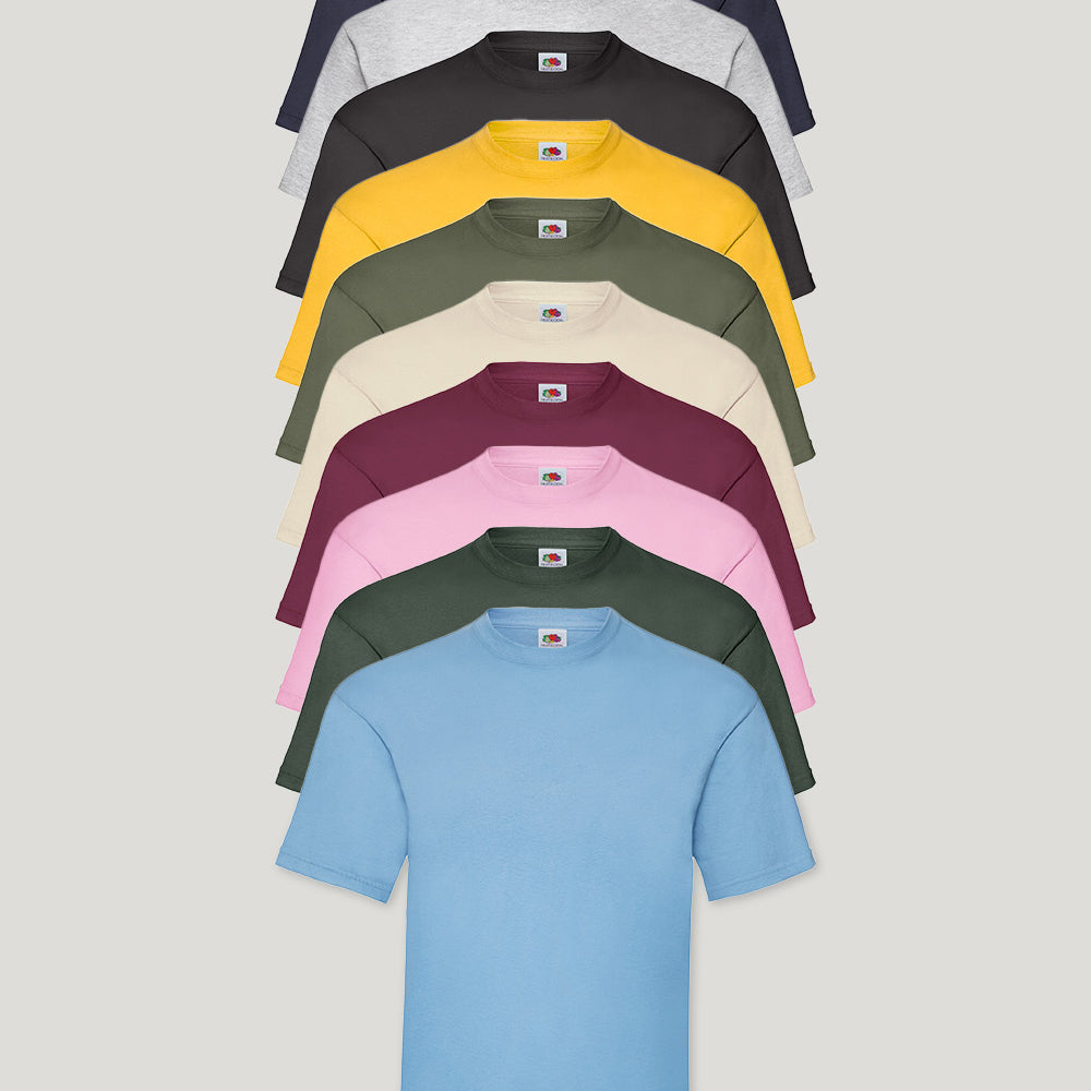 LOOZE T-shirts 10 Pakketilbud - Fruit of the Loom