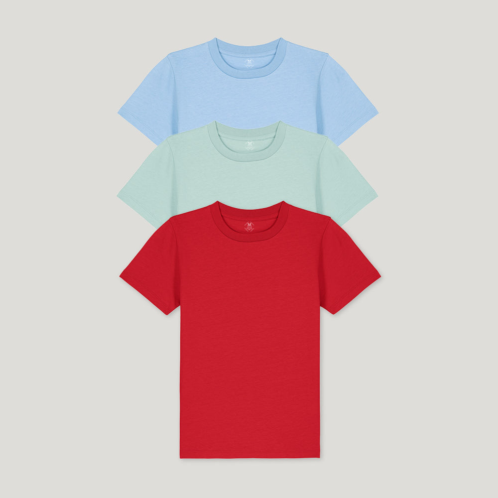 LOOZE KIDS Blank T-shirts 3 Pakketilbud