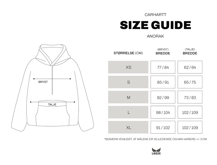 Product Size Guide