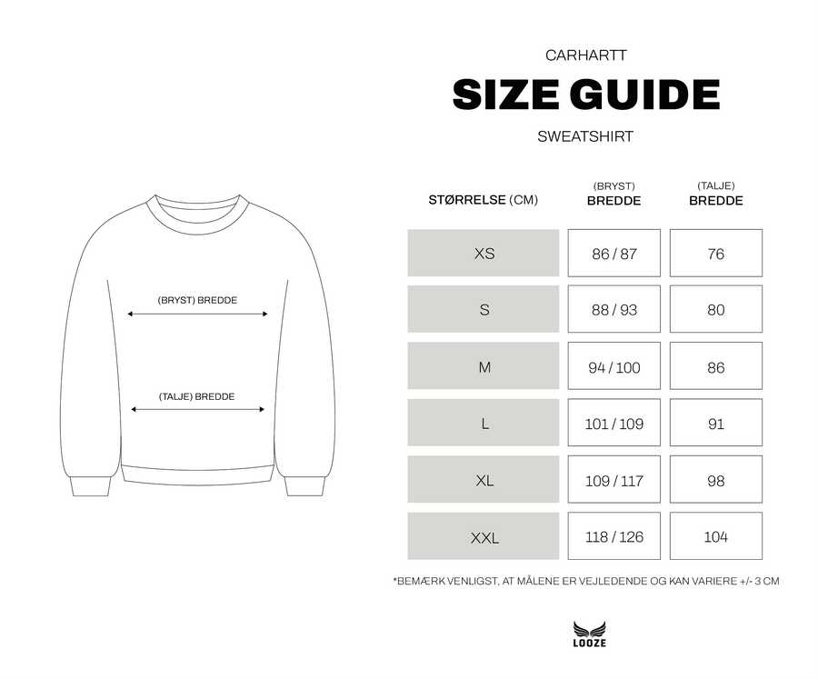Product Size Guide