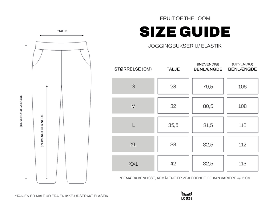 Product Size Guide