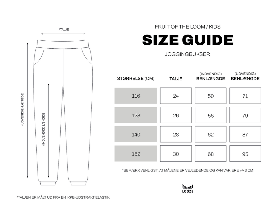 Product Size Guide