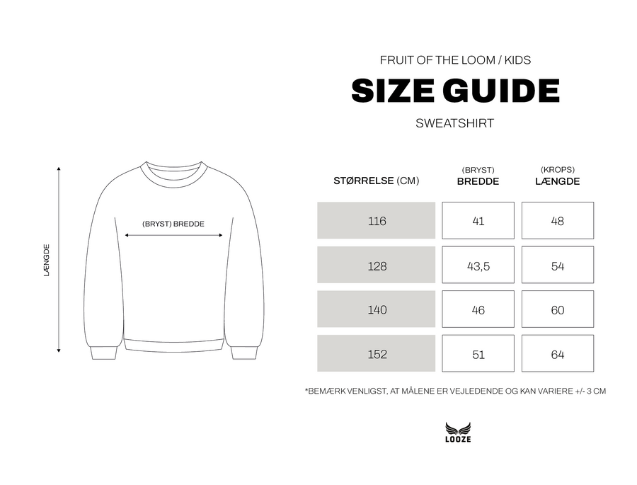 Product Size Guide